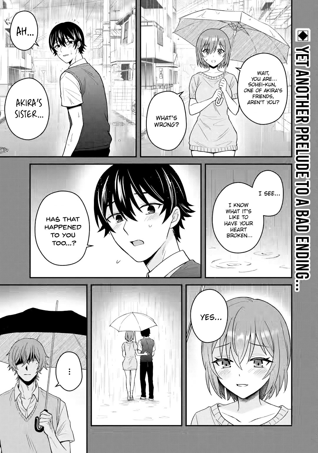 I was Reincarnated as the Scumbag from a Netorare Manga, But the Heroine is Coming on to Me, Chapter 11 image 01